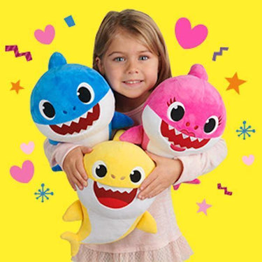 JoySong | Bringt Musik in die Kuschelzeit - Baby Shark Kuschelpuppe